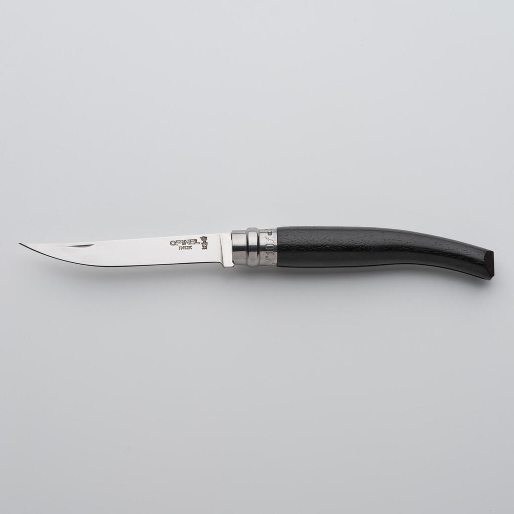Skladací nôž z nehrdzavejúcej ocele č. 10 Slim Eben 10 cm