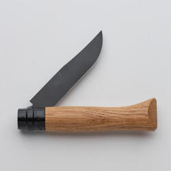 Vadászkés Opinel n°8, inox, 8,5 cm-es pengével, tölgyfa markolattal 