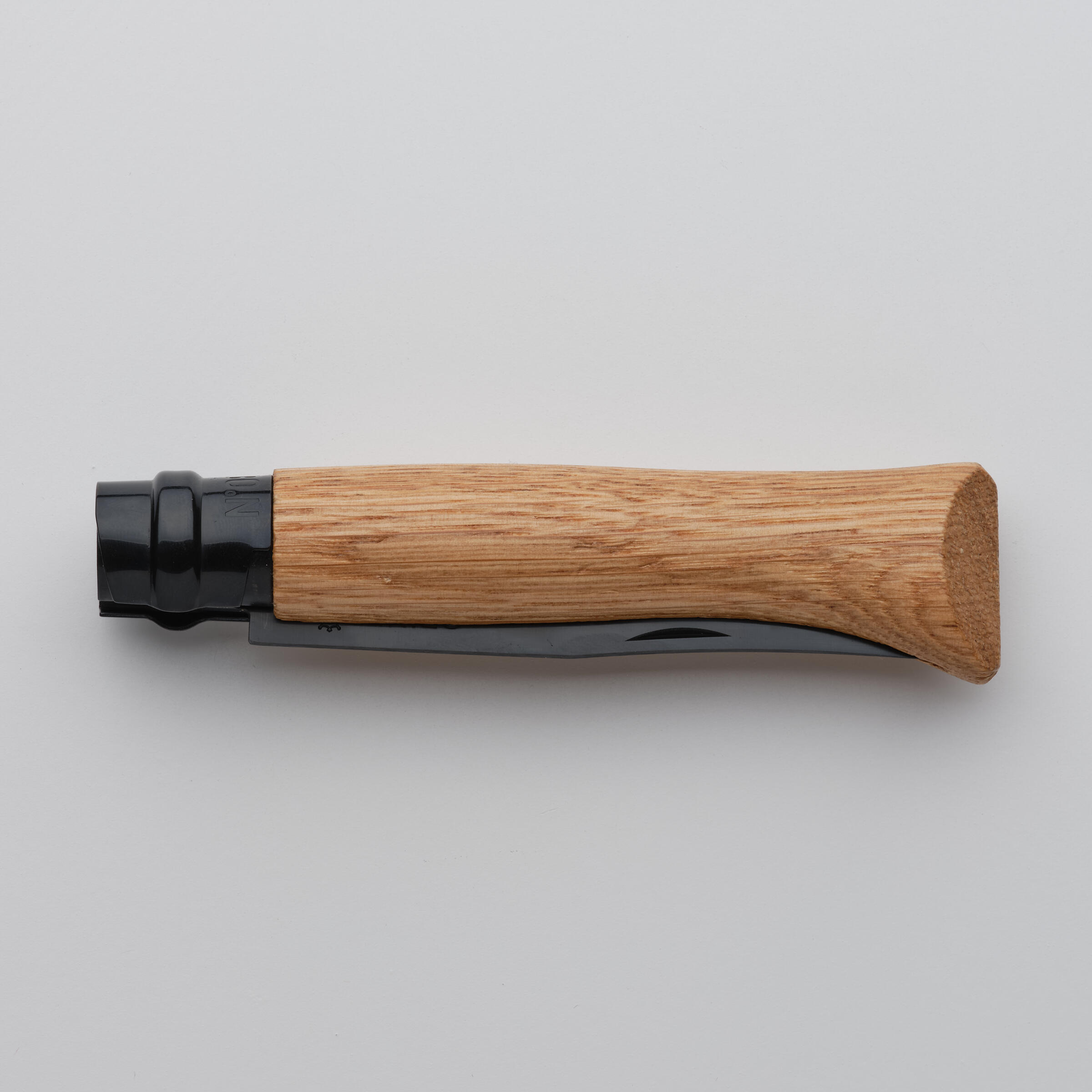 OPINEL OPINEL č. 8 Dub black zatvárací nôž z nehrdzavejúcej ocele 8,5 cm bez · záber 4