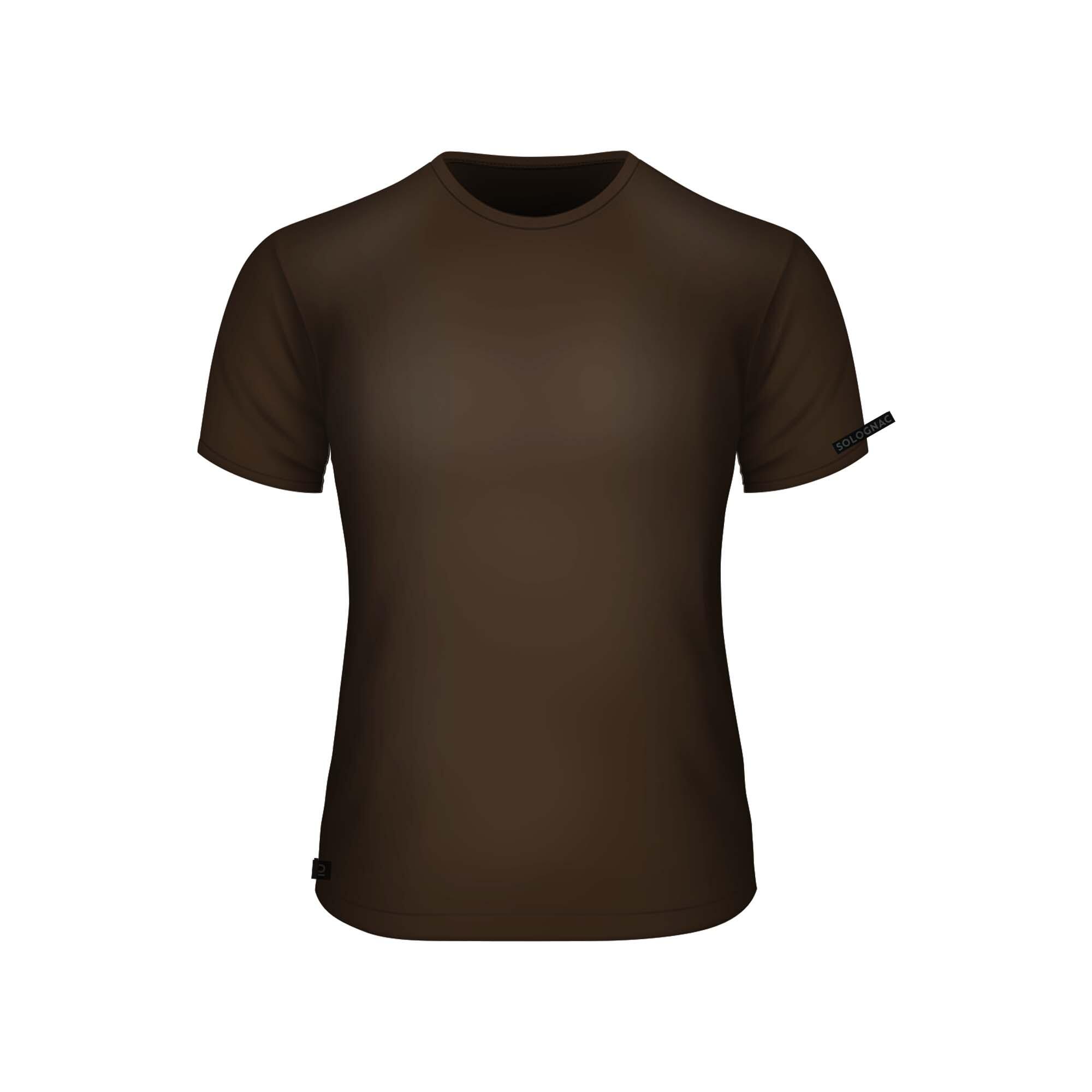 T-SHIRT RESISTANT 100 MARRON 13/17