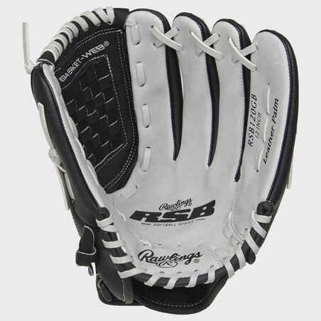 Infielder/Pitcher Right Hand Thrower Baseball Glove RSB120GB - Black