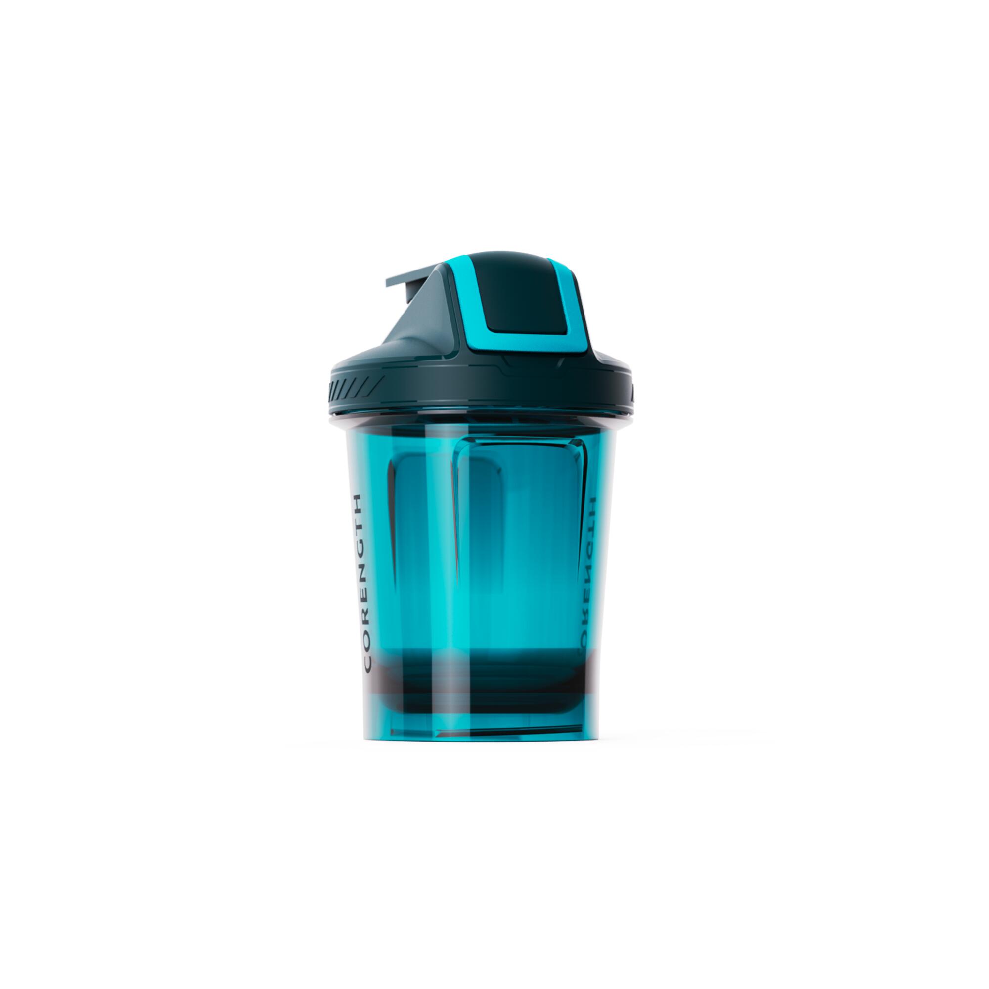 Mini Shaker 300ml, Leak-Proof Cap with Double Click, Eco Material, Blue