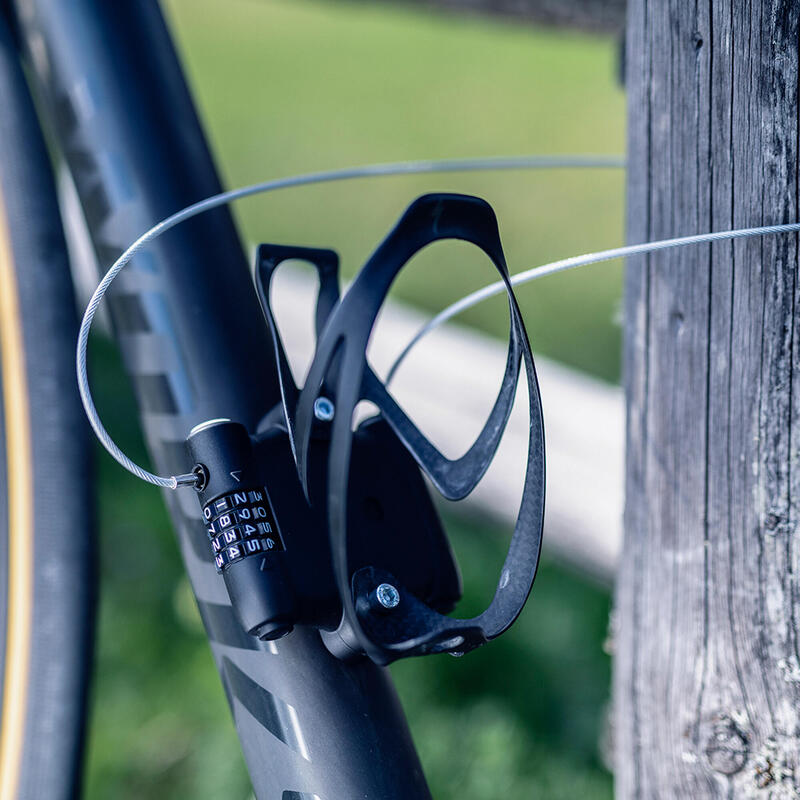 Antifurt - Accesorii bicicletă cablu Sportflex ABUS sub suportul de bidon