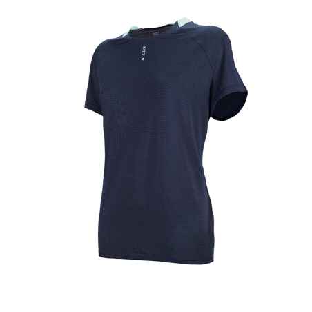 Moteriški tinklinio treniruočių marškinėliai, mėlyni, žali