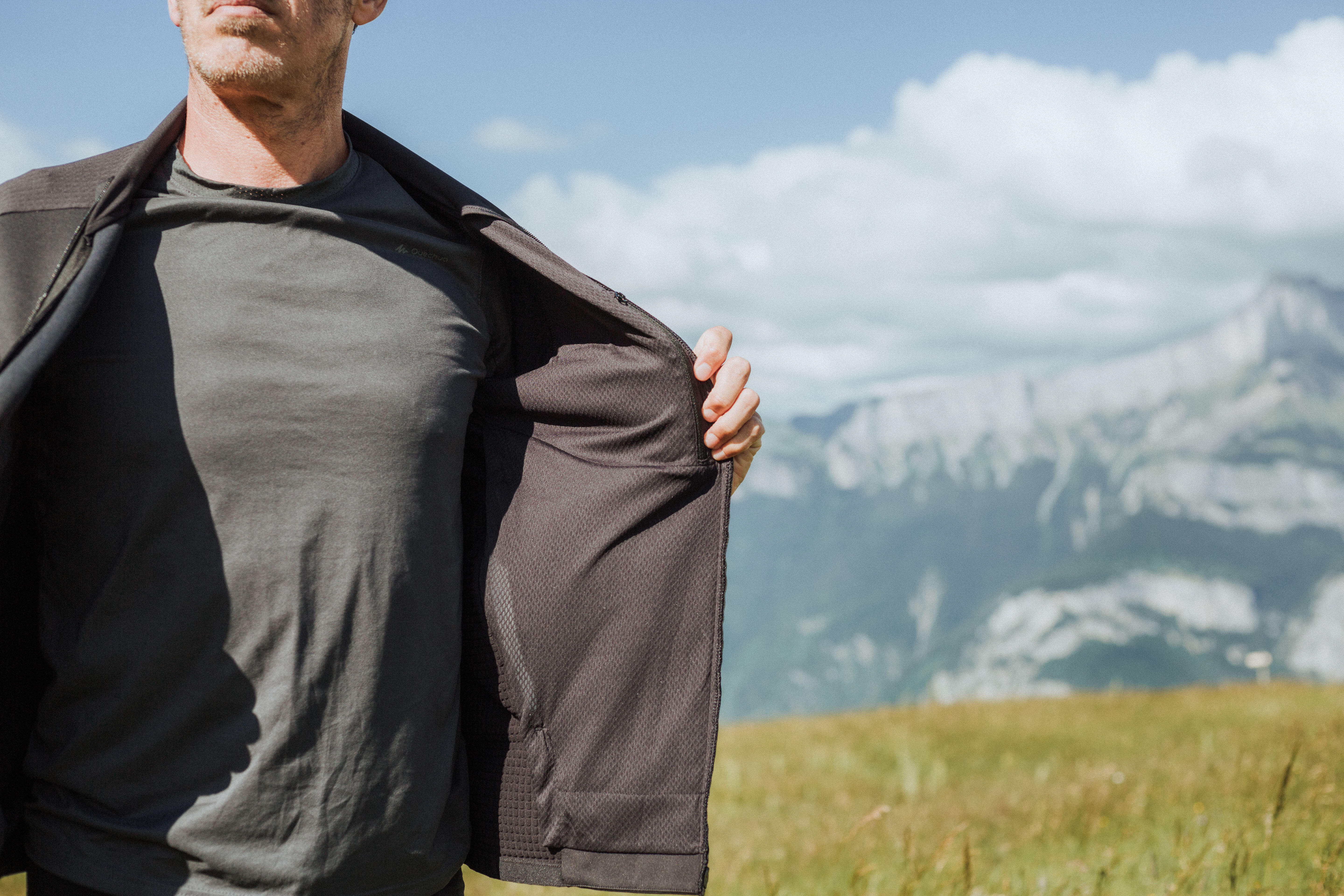 Manteau en laine polaire homme – MH 520 - QUECHUA