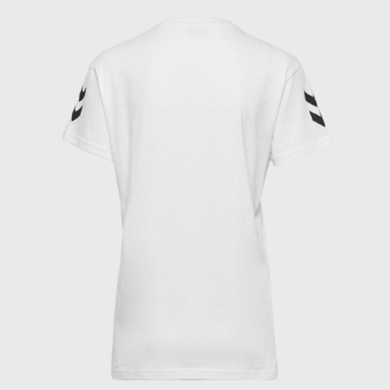 Damen Handball T-Shirt - Go Cotton Logo white