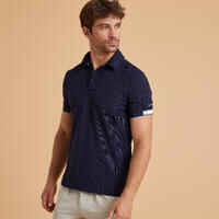 Polo de golf de manga corta caqui para hombre MW500 - Decathlon