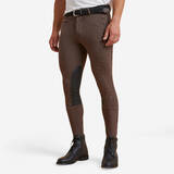 Horse Riding Grippy Jodhpurs Breeches Pants 140 -  Brown