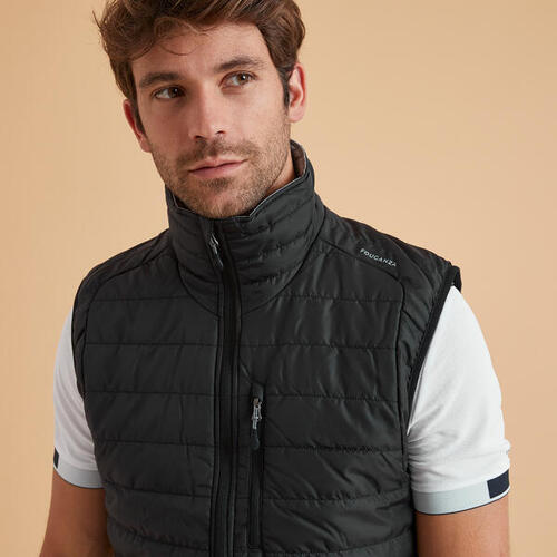 Gilet sans manche équitation homme 100 Noir pour les clubs et collectivités  | Decathlon Pro