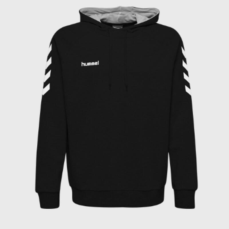 Herren Handball Hoodie - Go Cotton Logo black