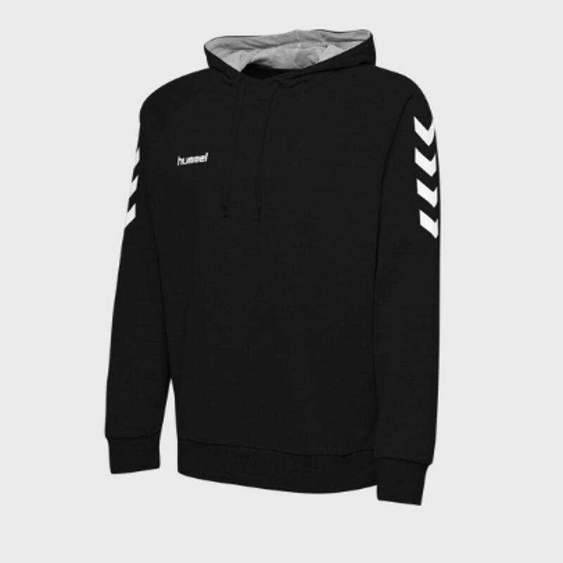 Herren Handball Hoodie - Go Cotton Logo black