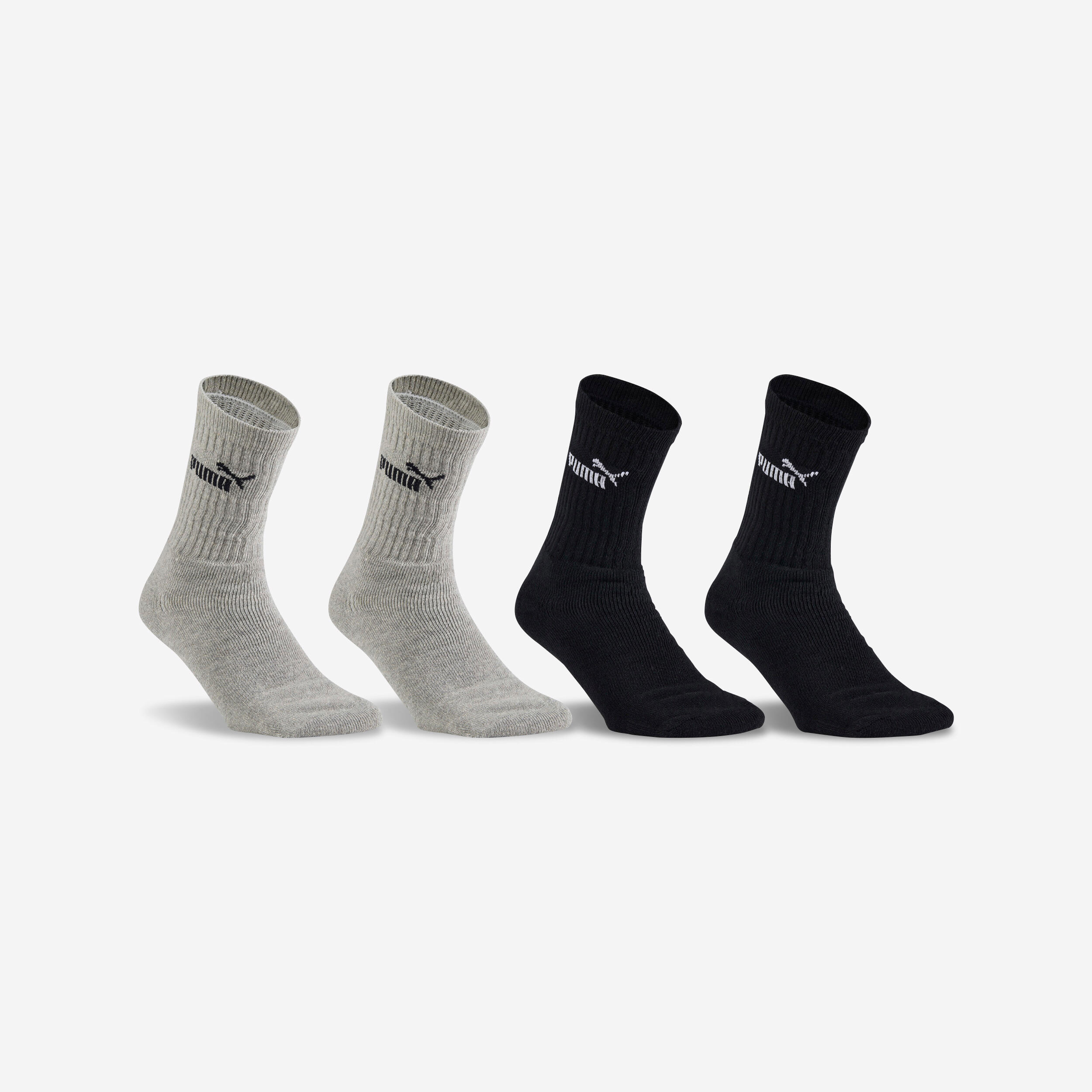 PUMA High Cotton Socks 4-Pack