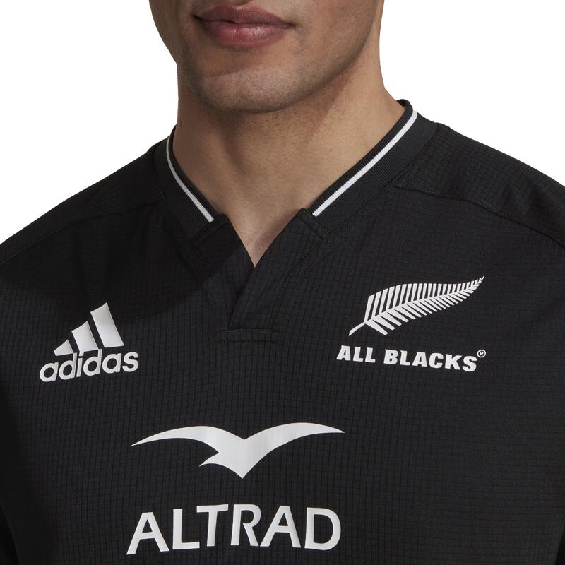 Maglia rugby adulto Nuova Zelanda nera
