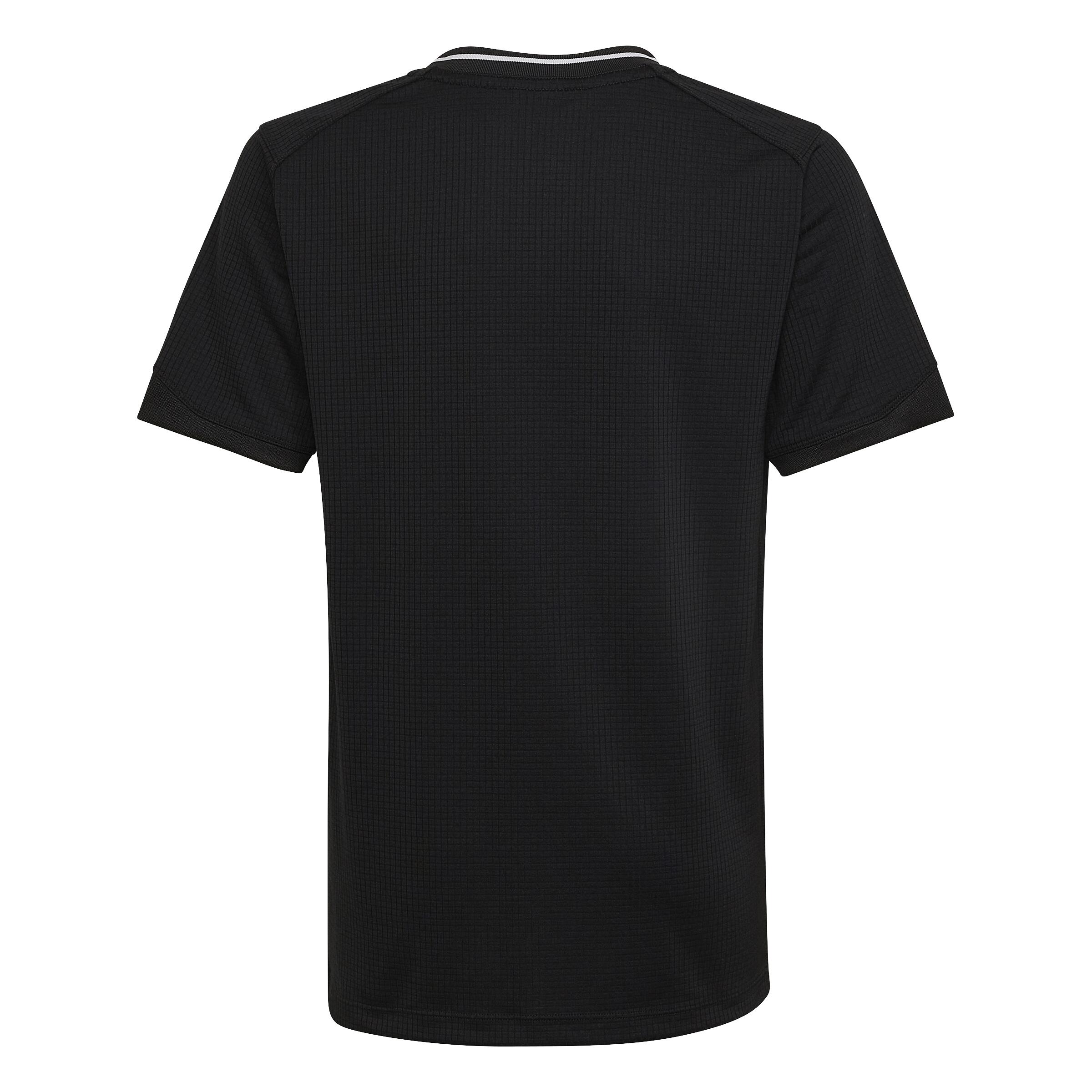 Maillot Manches Courtes de Rugby New Zealand Adulte MAILLOT NZ HOMME 22 23Noir ADIDAS Decathlon