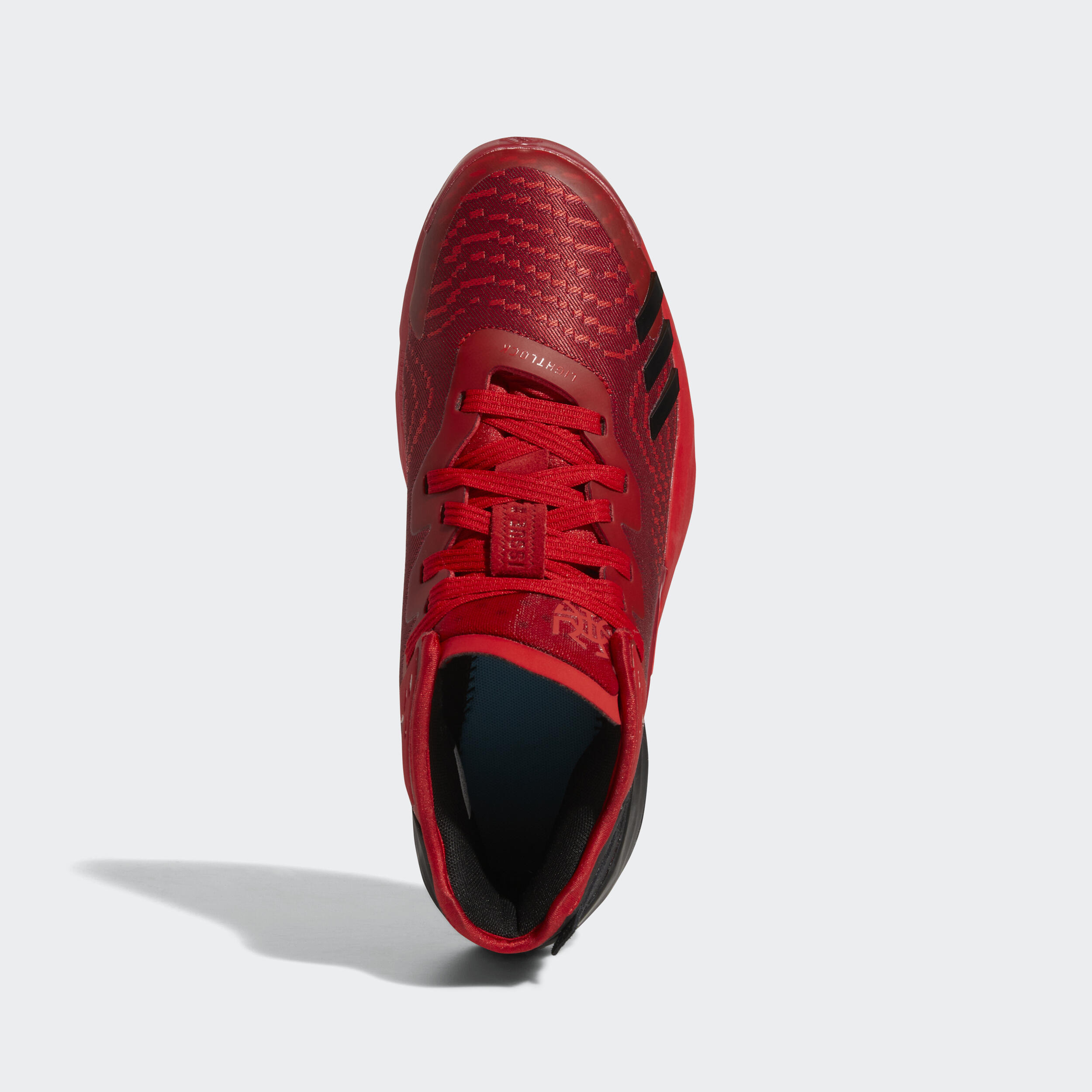 Men's Basketball Shoes D.O.N Issue 4 - Red/Black 3/4