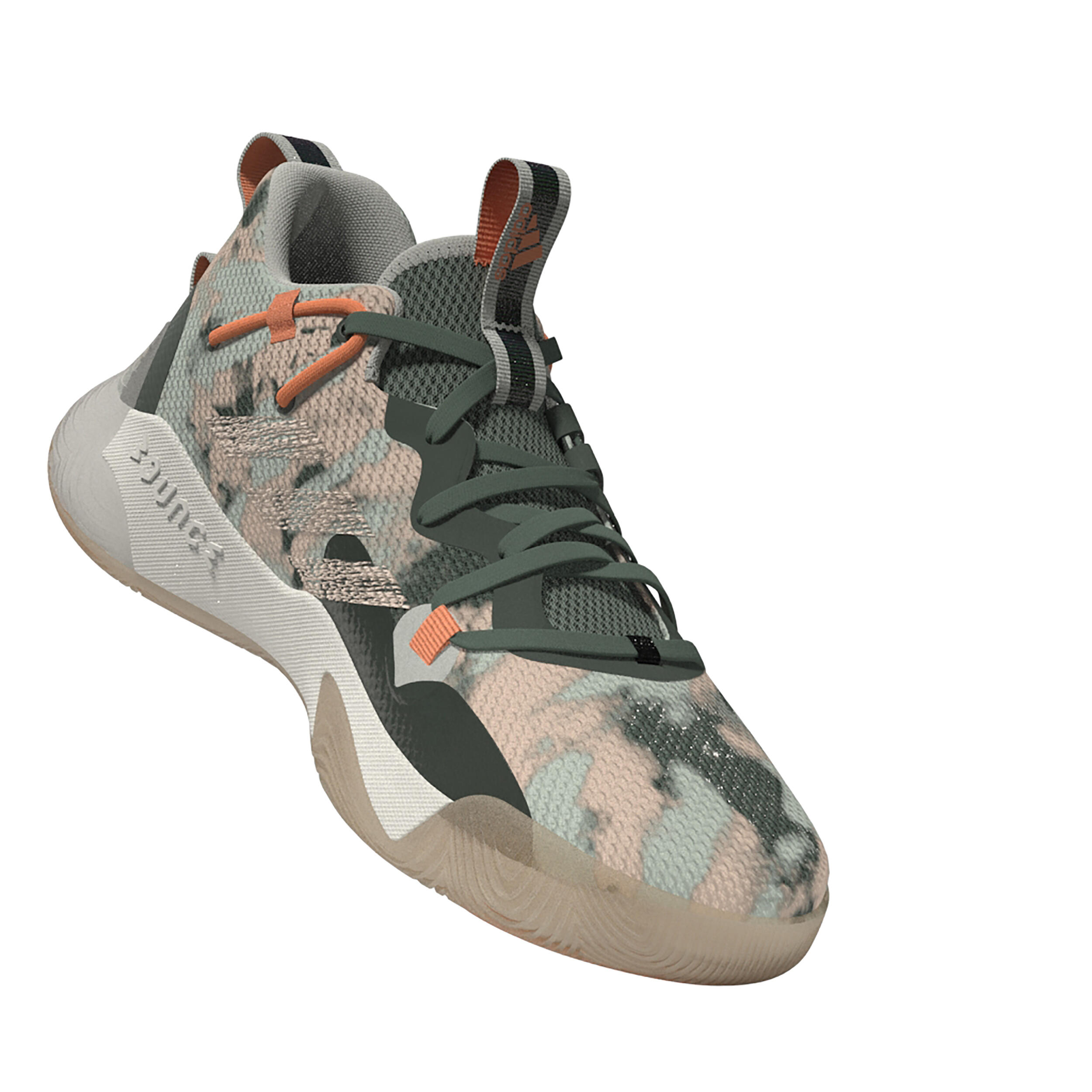 ADIDAS Scarpe basket Adidas HARDEN STEPBACK 3 verde-arancione