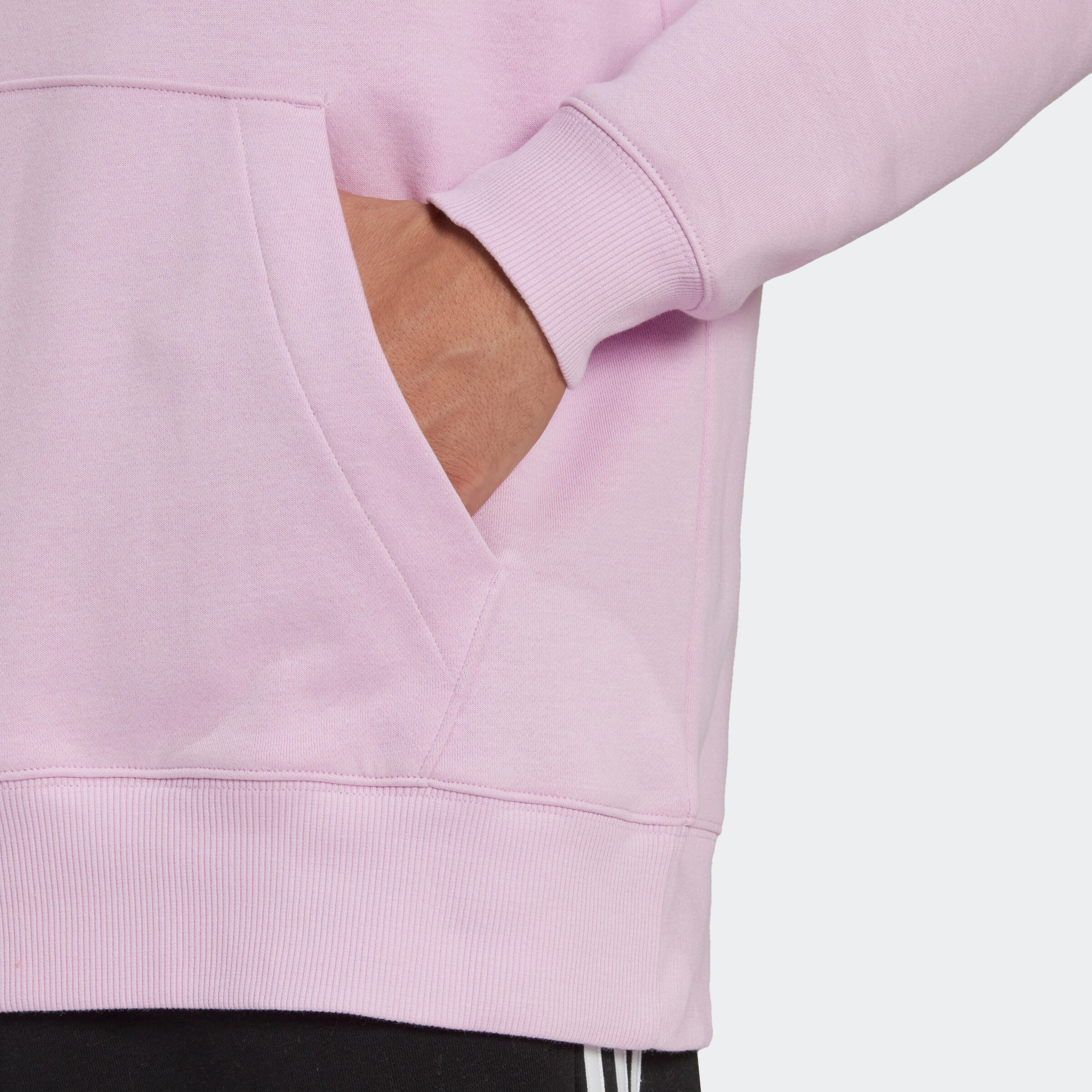 SWEAT-SHIRT A CAPUCHE DE FITNESS SOFT TAINING ADIDAS HOMME LILAS 5/6