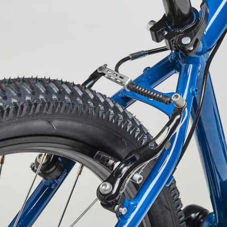 Παιδικό ποδήλατο βουνού ST 500 26 ιντσών για ηλικίες 9-12 ετών - Μπλε