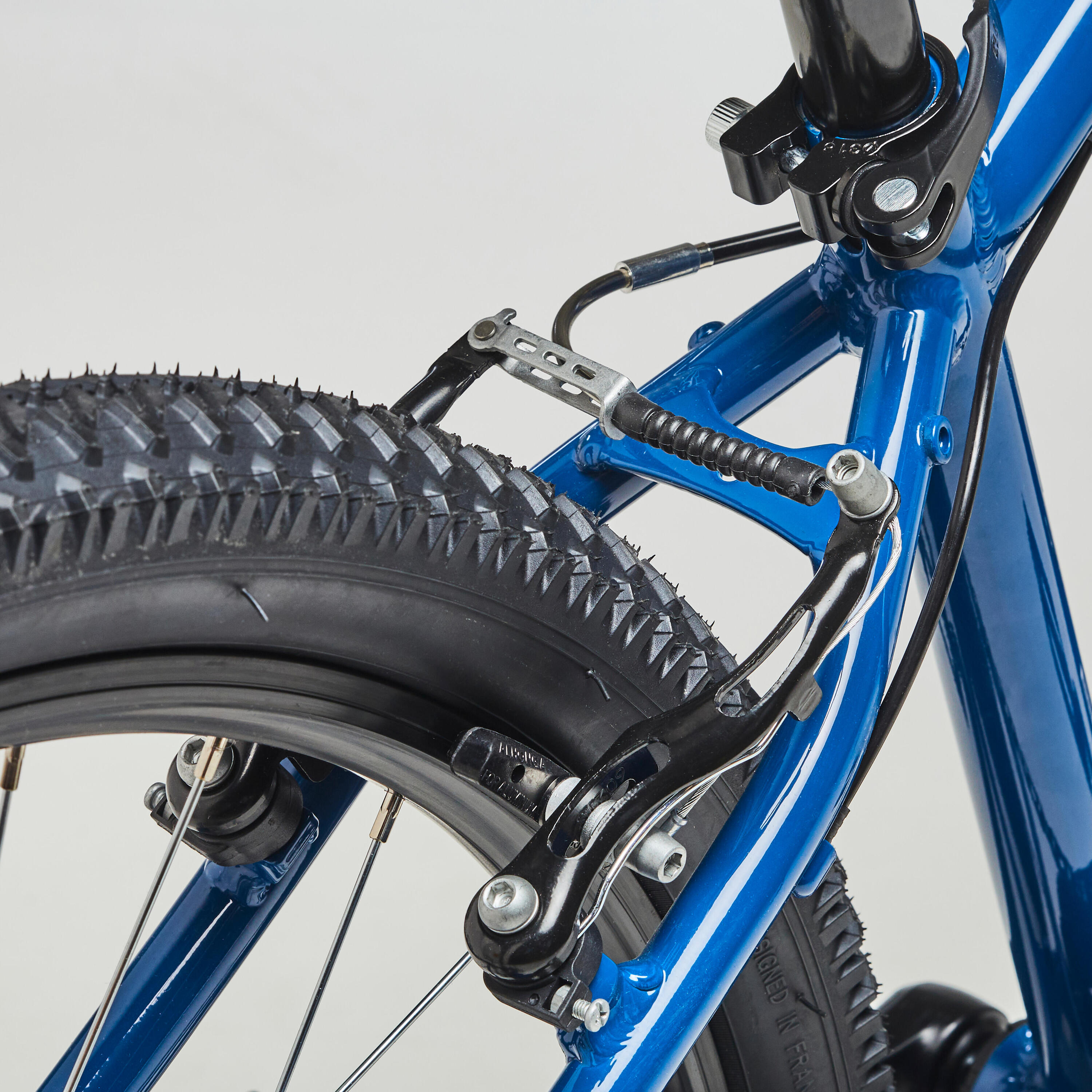 Kids' 26-inch lightweight aluminium mountain bike, blue 10/18