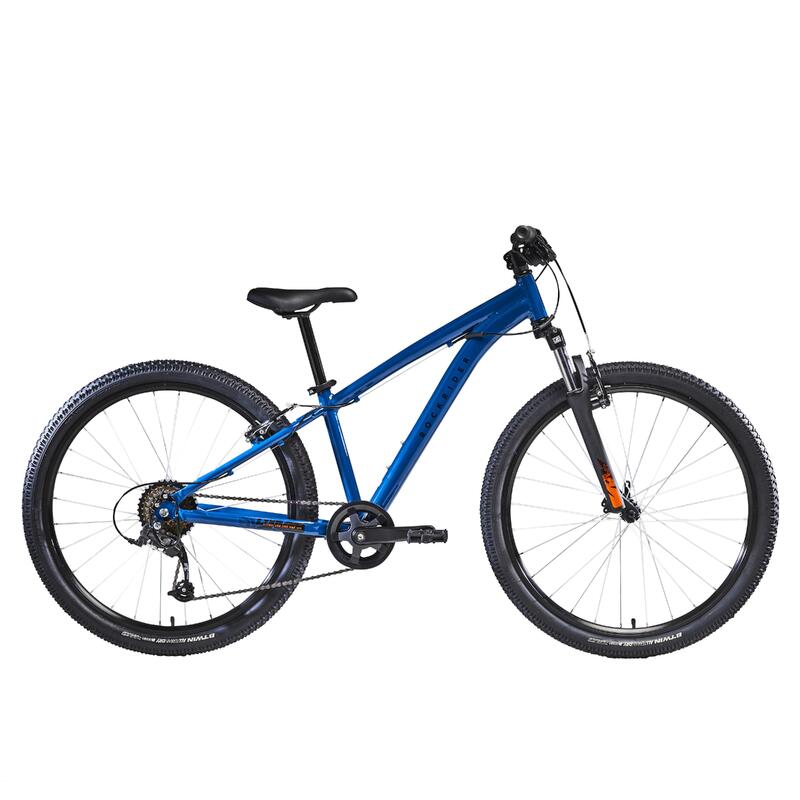 Gyerek mountain bike Rockrider ST 500, 26”, 9-12 éveseknek, kék