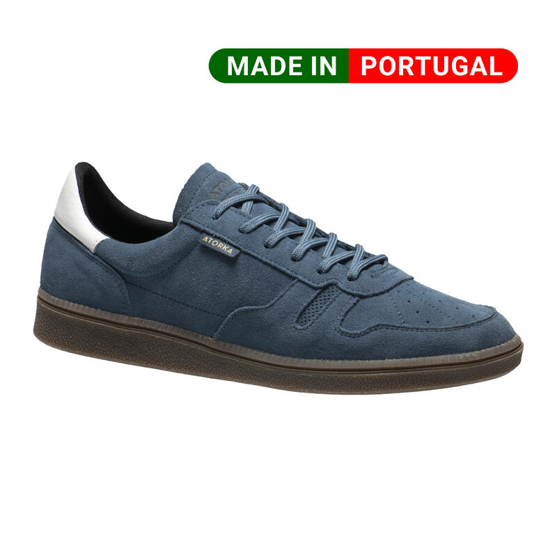 Házenkářské boty pro brankáře GK500 modro-bílé 