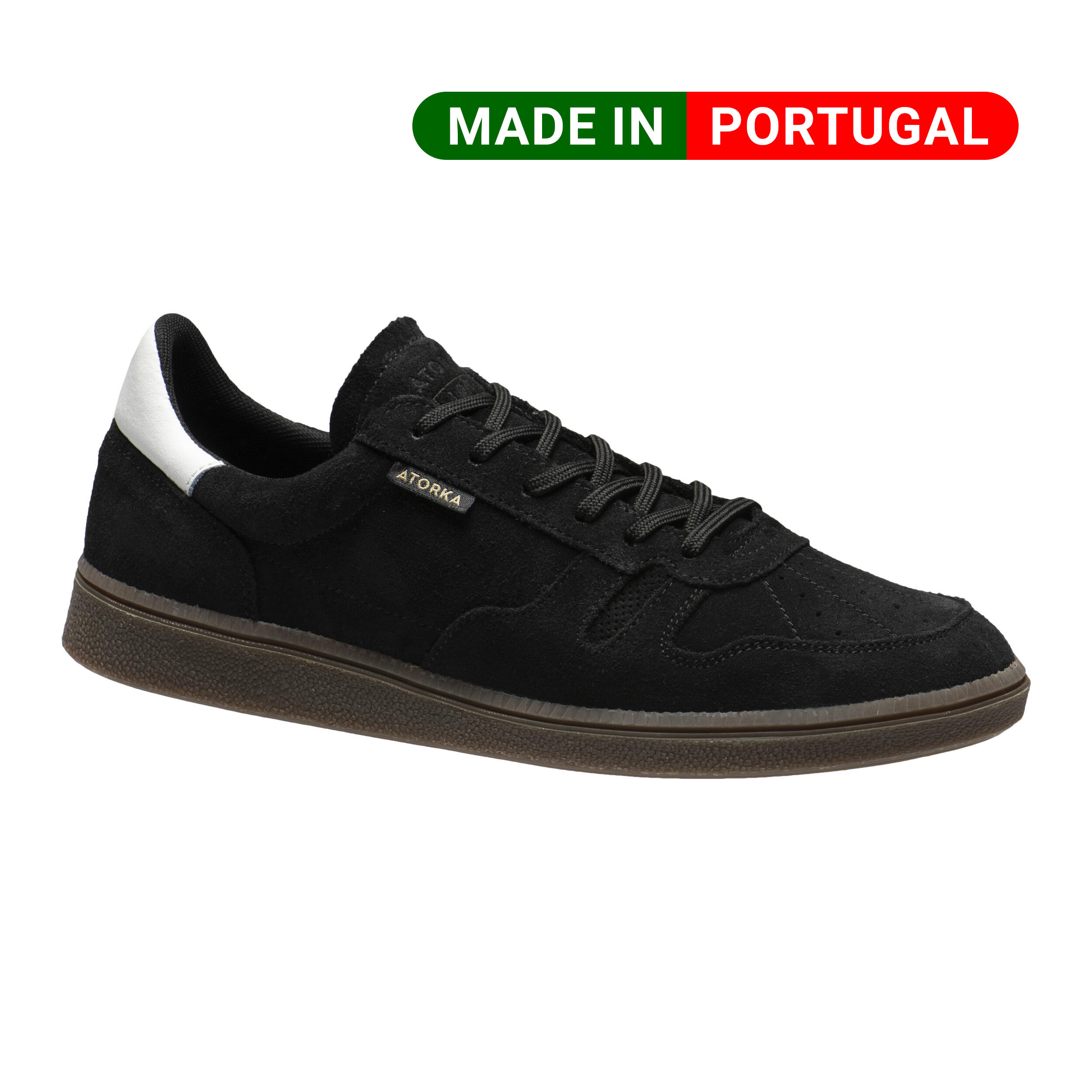 Zapatillas de portero balonmano Adulto Atorka GK500 negras 12/12