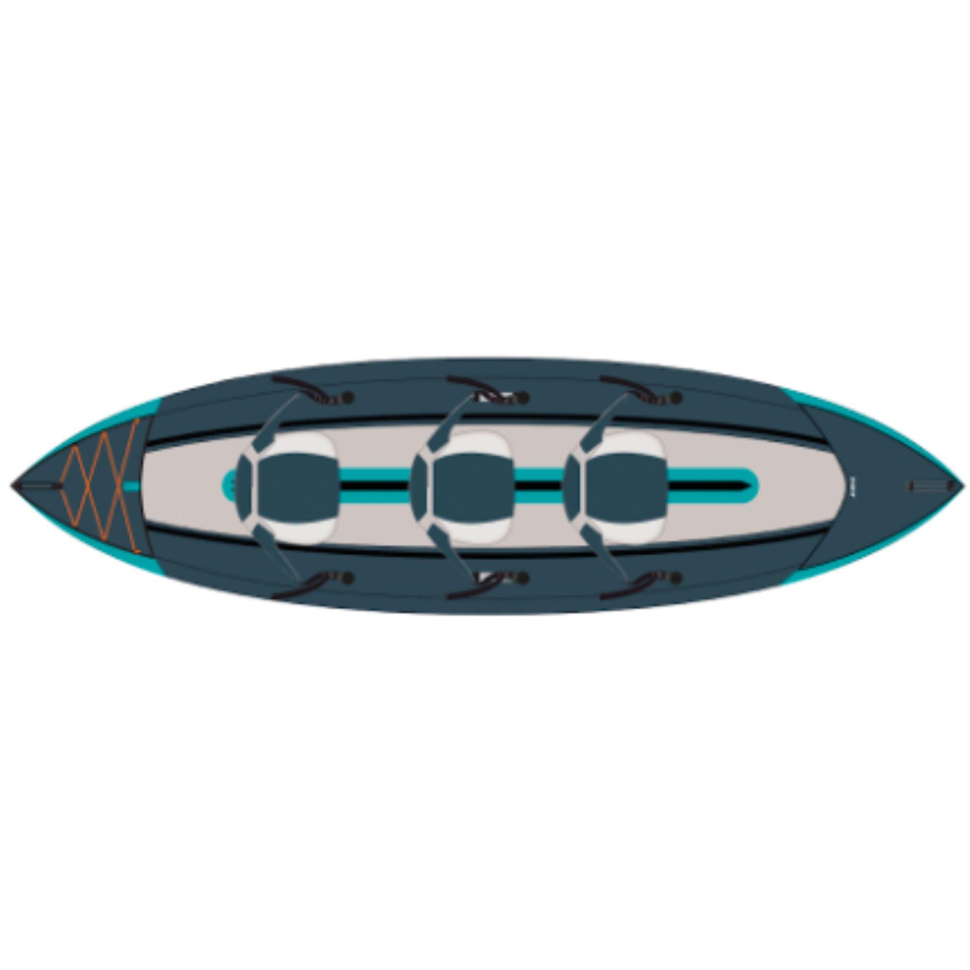 Canoa kayak touring 100 2-3 posti  7/50