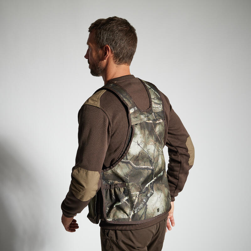 Jachtgilet 500 harnas camouflage Treemetic