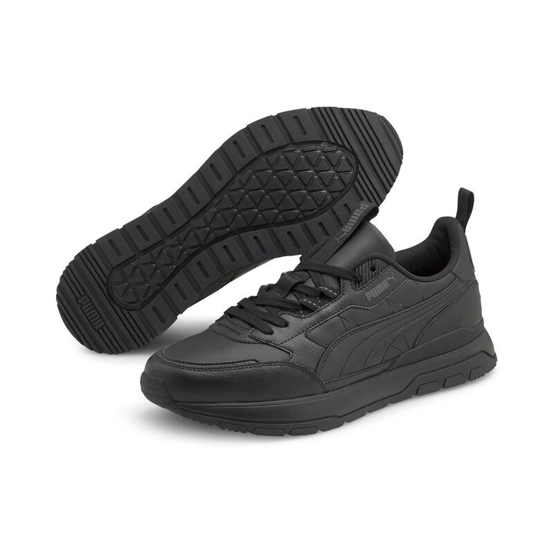 Buty do chodzenia męskie Puma R78 Trek Lth Black