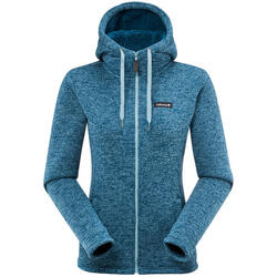 POLAIRE de RANDONNEE LAFUMA HOODIE BLEUE - Femme