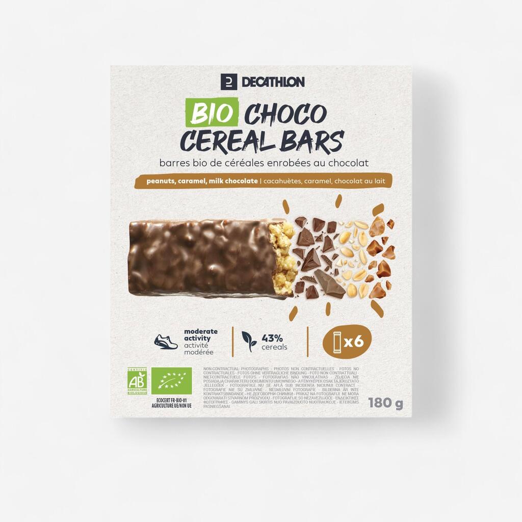 Chocolate Coated Cereal Bar x6