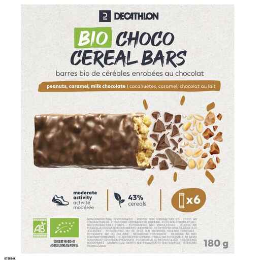 
      ORGANIC Peanut Caramel Coated Cereal Bar x6
  