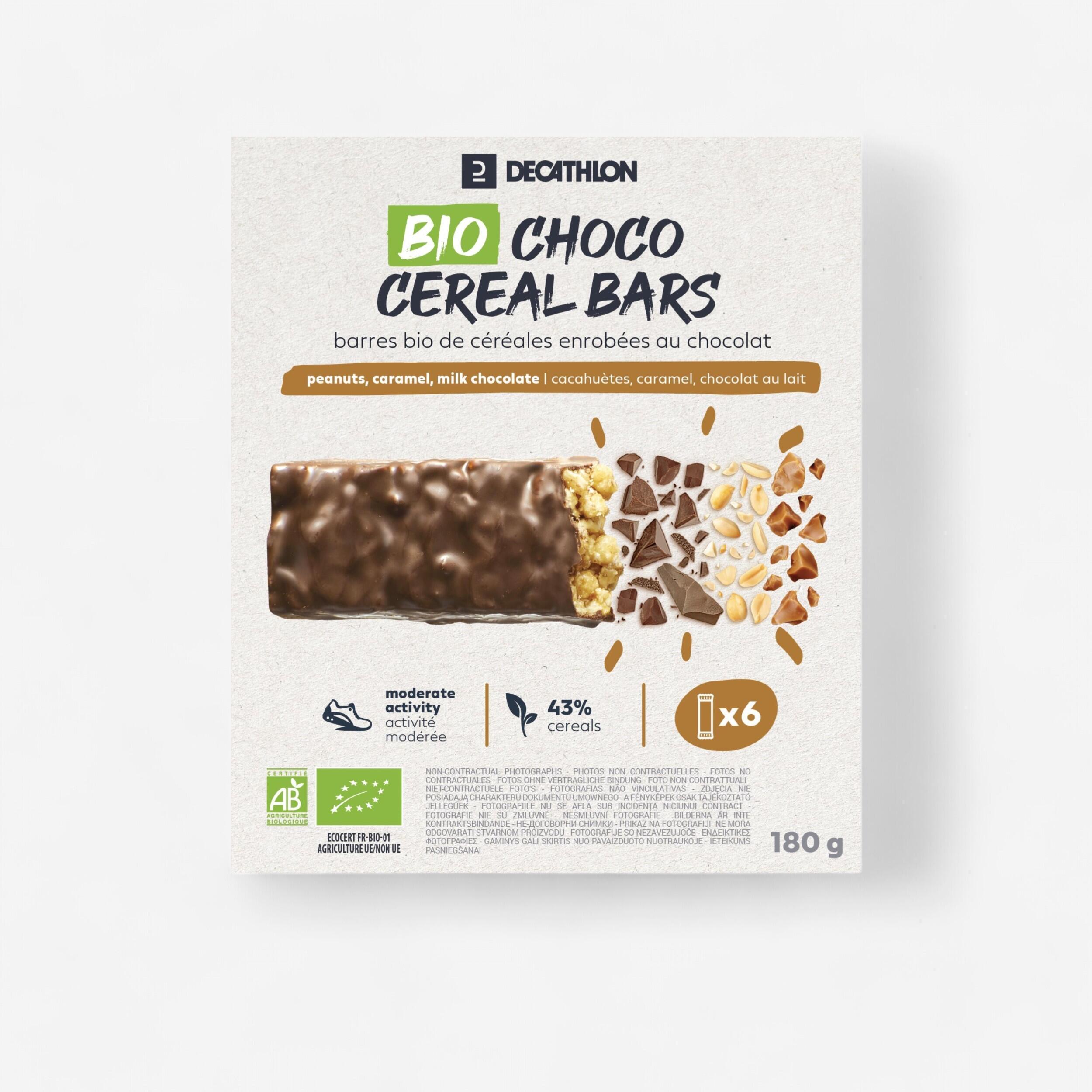 Decathlon - Barres De Céréales Enrobée Cacahuètes Caramel X6 - Barre Chocolatée - Nutrition Et Soin - - Taille Unique - Decathlon