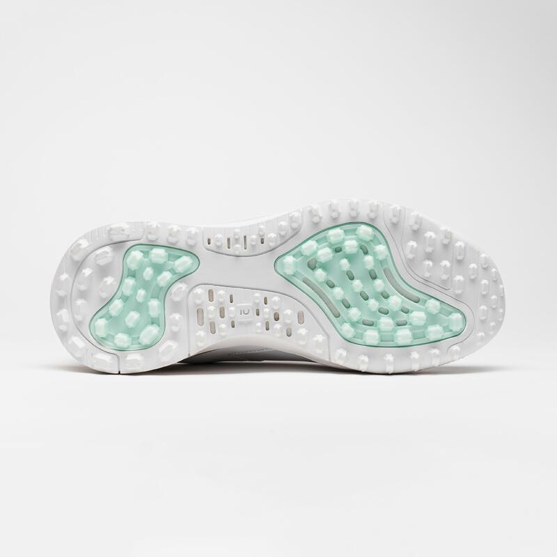 Chaussures golf waterproof Femme - MW500 blanc