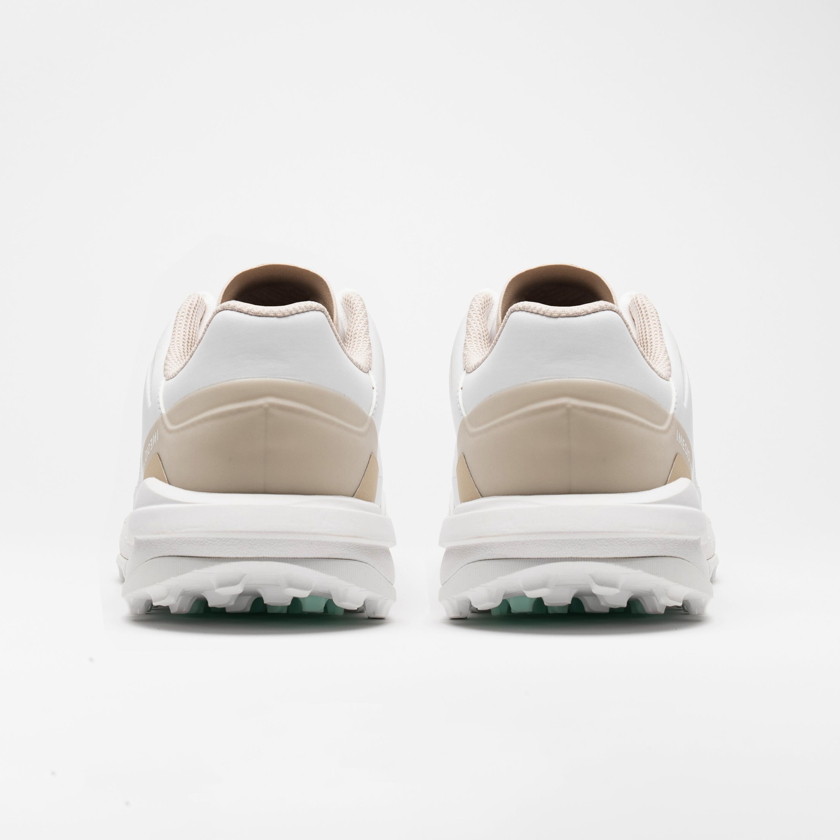 Zapatos golf impermeables Mujer - MW 500 blanco 4/7