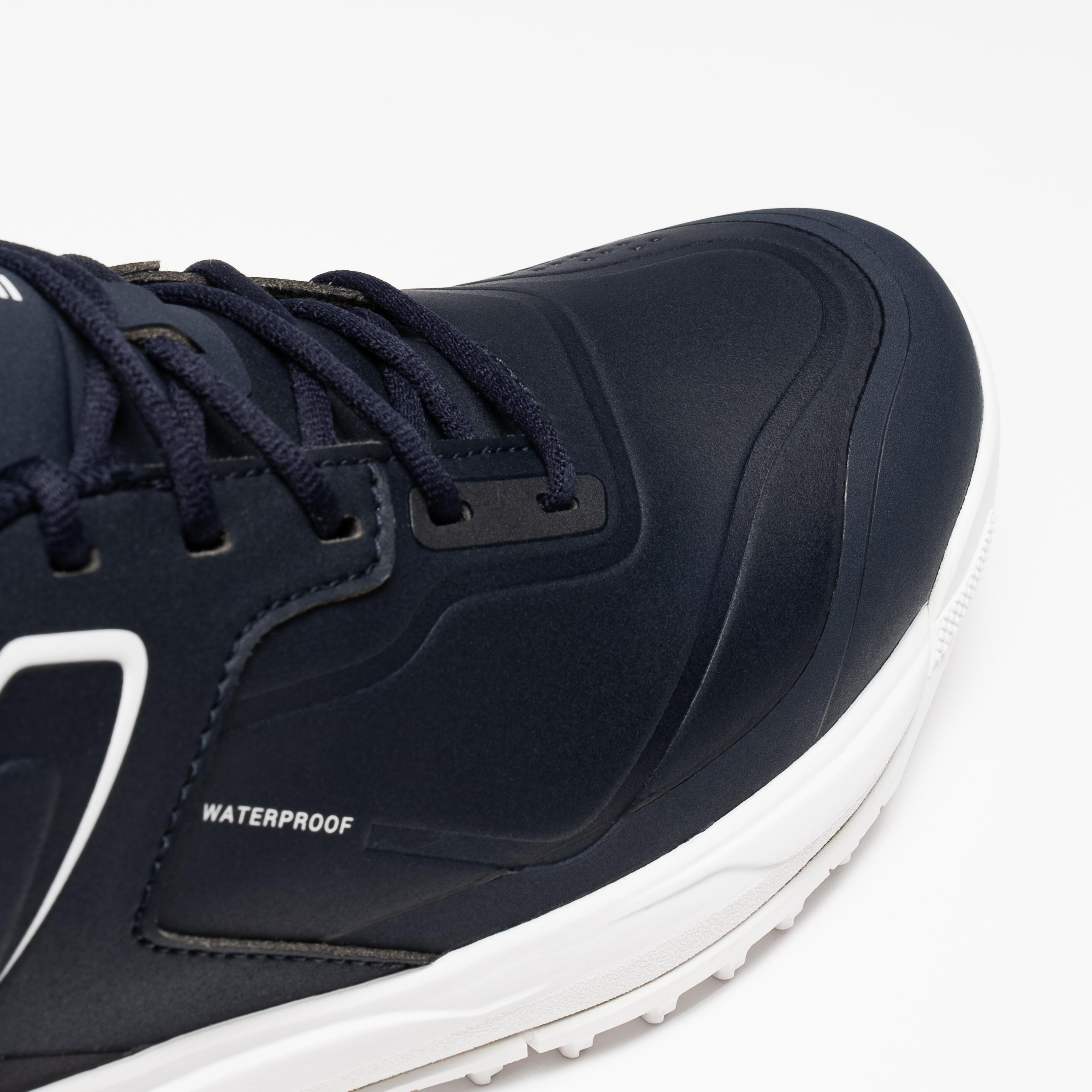 Women’s Waterproof Golf Shoes - MW 500 Navy - INESIS