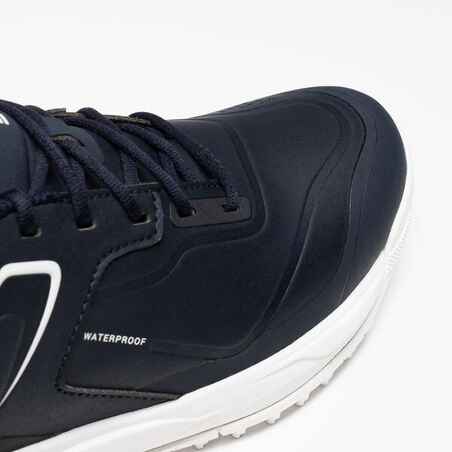 Women's Waterproof Golf Shoes - MW 500 Navy