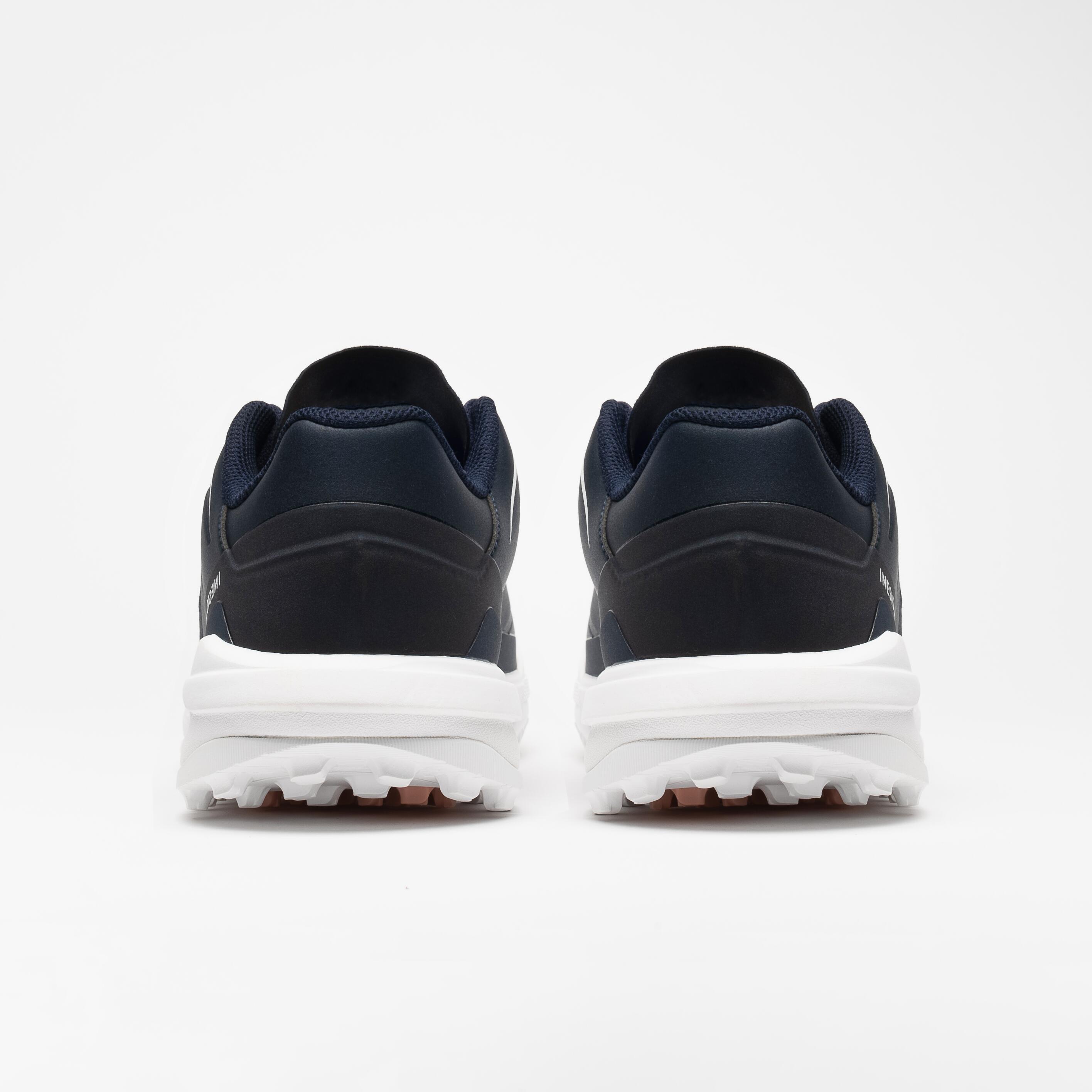 Women's Waterproof Golf Shoes - MW 500 Navy 4/7
