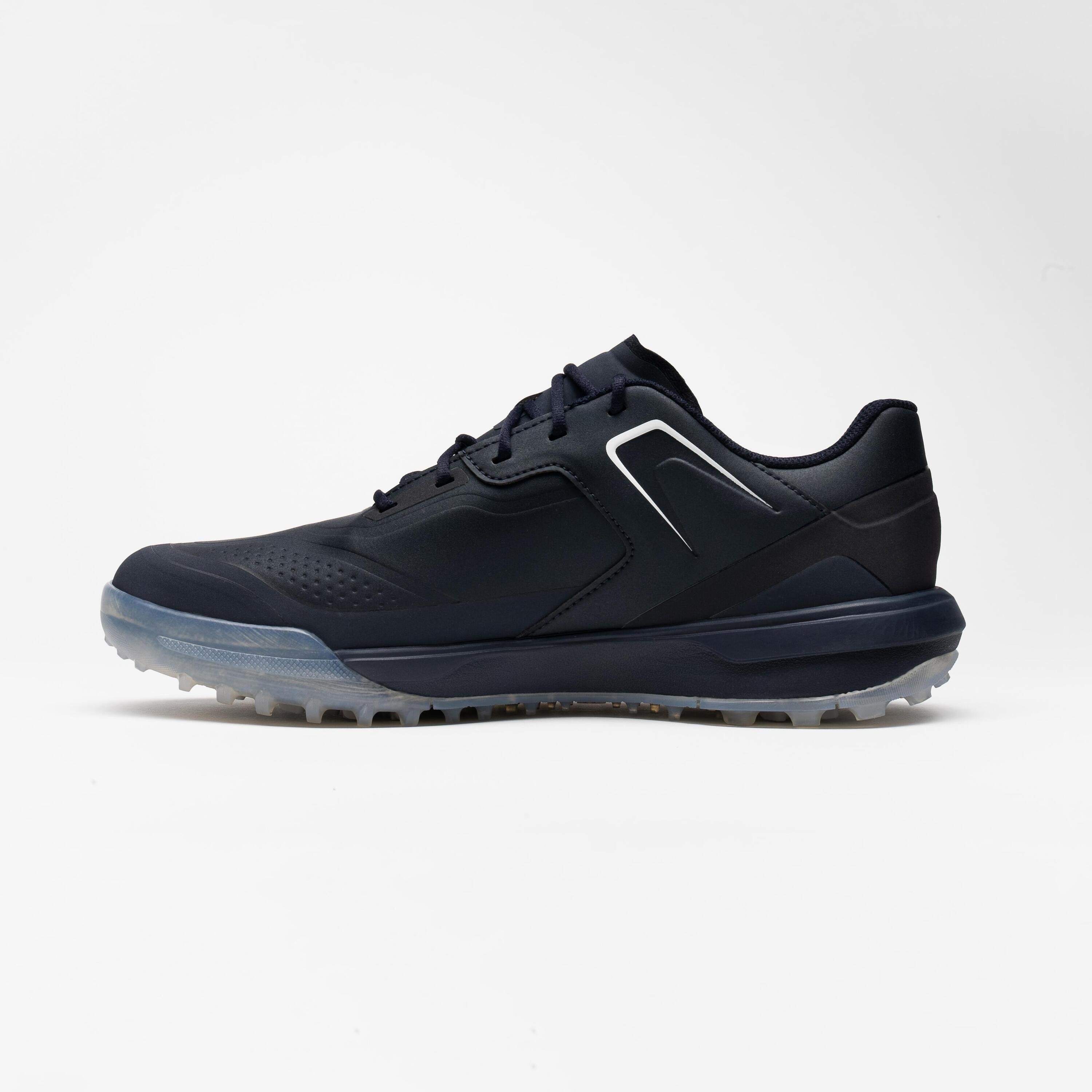 Men's golf waterproof shoes - MV 500 navy 2/7