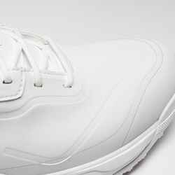 Men's golf waterproof shoes - MW 500 white and grey