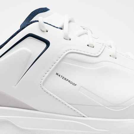 Ανδρικά αδιάβροχα παπούτσια γκολφ - MW 500 λευκό και γκρι