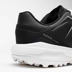 Men's golf waterproof shoes - MW 500 - white and carbon