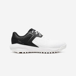 Chaussures golf waterproof Homme - MW500 blanc & carbone