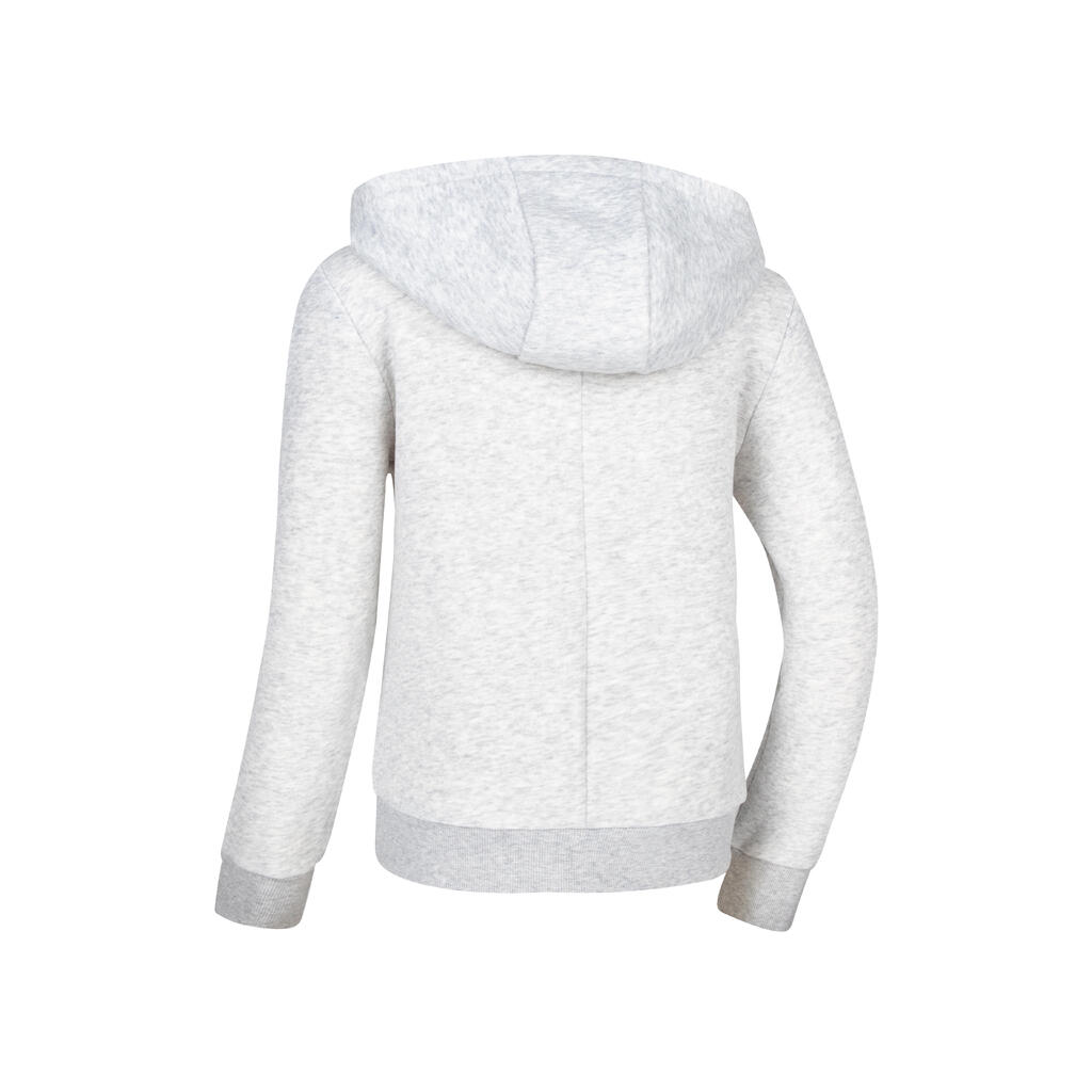 Kids' Cotton Hooded Sweatshirt - Quartz Pink