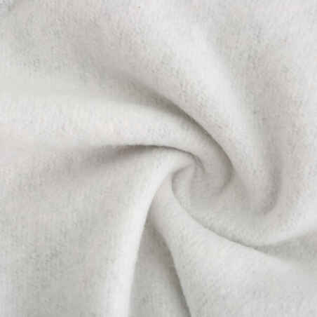 Kids' Cotton Hooded Sweatshirt - Light Grey