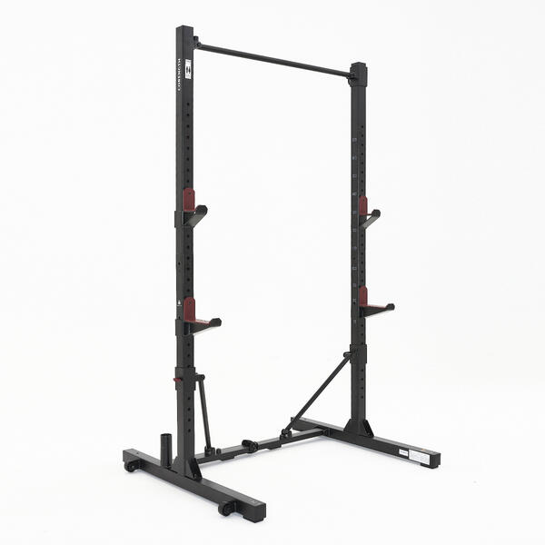 DOMYOS Rack Musculación 500 Plegable/Retráctil Sentadillas + Bench + Dominadas