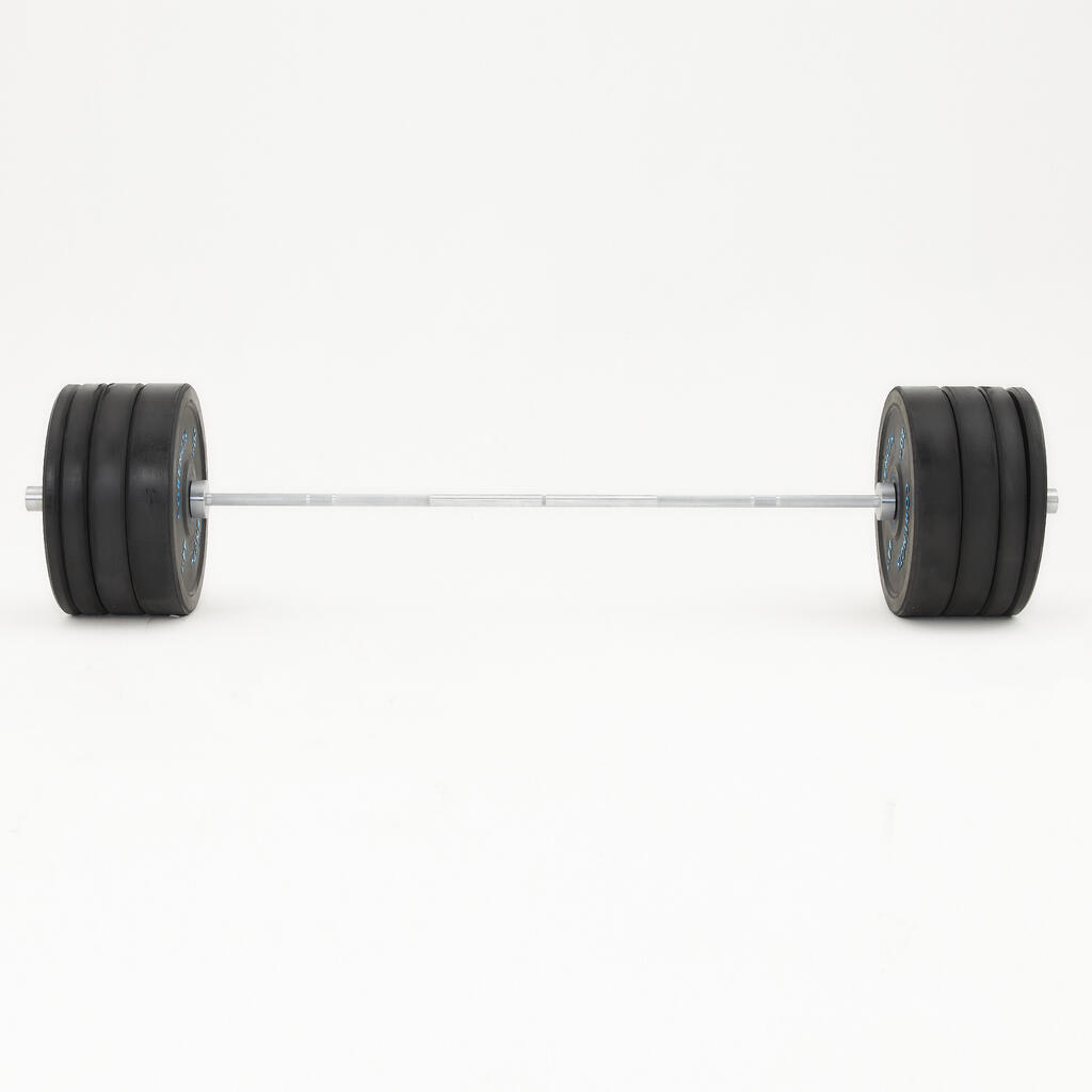 Weight-Lifting Bumper Disc 50 mm Internal Diameter 11 lbs