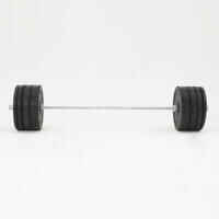 Weightlifting Bumper Disc 15 kg - Inner Diameter 50 mm