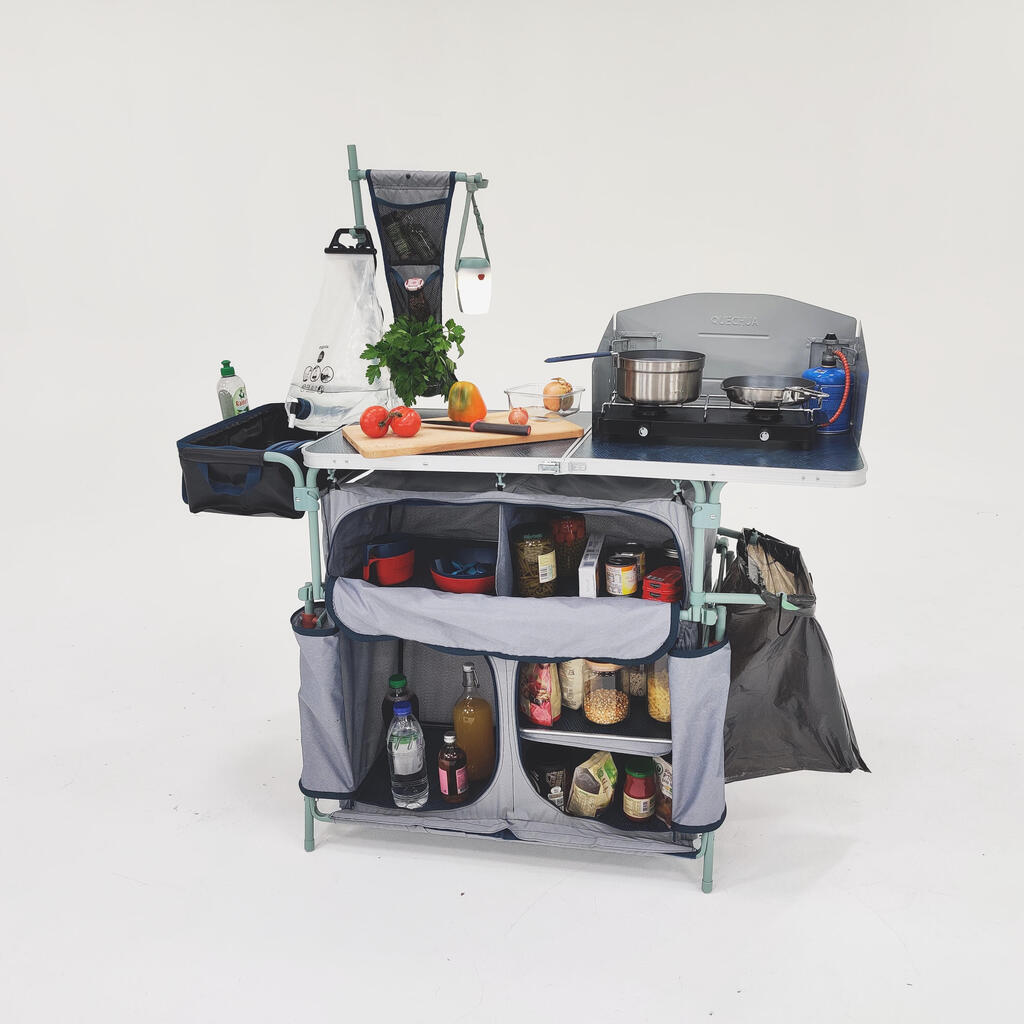 XL FOLDING CAMPING KITCHEN UNIT