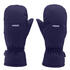 KIDS’ WARM AND WATERPROOF SKI MITTENS 100 NAVY BLUE/NEON PINK